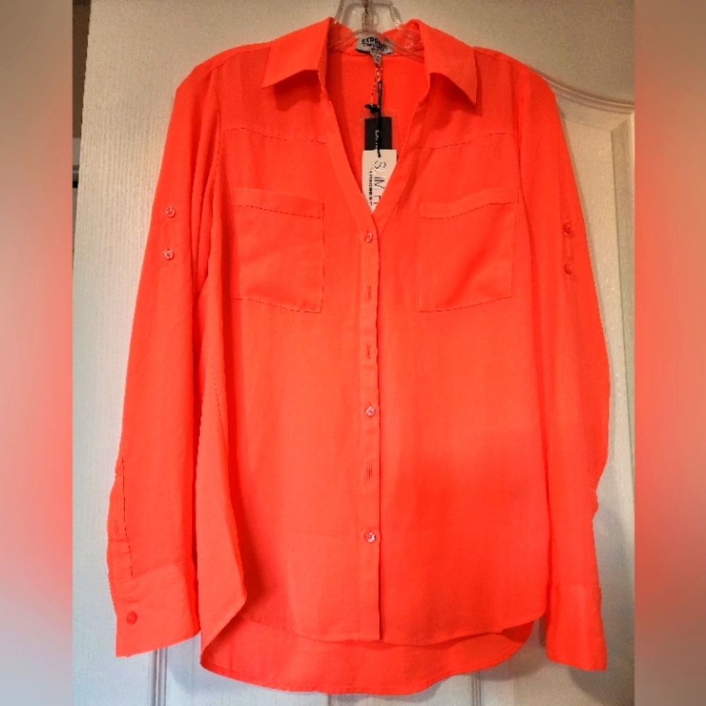 New Express Slim Fit Portofino Shirt